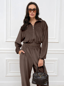 Костюм женский Элис Молочный шоколад