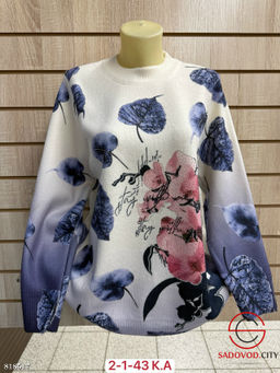 Свитер женский с рисунком