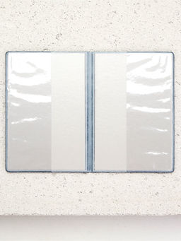 Подарочный набор Настоящий мужчина, гель для душа, обложка для паспорта, брелок, Чистое счастье