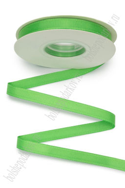 Лента репсовая 1 см*20 ярд "1 сорт" (SF-1346) зеленый №0144