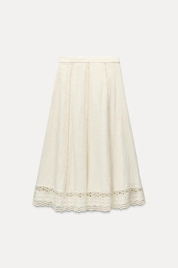 ZW COLLECTION CROCHET SKIRT - Zara фото 6