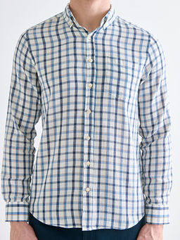 Regular Fit Uzun Kollu Ekose Arm?rl? Erkek G?mlek