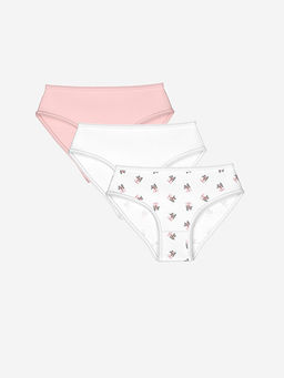 Beli Lastikli Bask?l? K?z Bebek K?lot 3l?