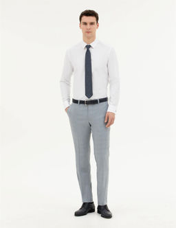 Beyaz Slim Fit Uzun Kollu Basic G_mlek - Pierre cardin фото 4