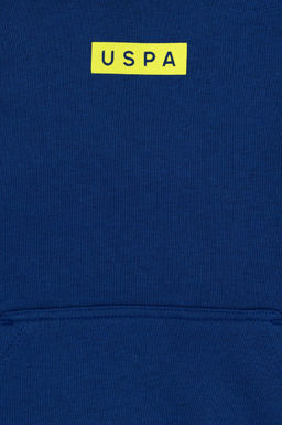 Толстовка цвета индиго для мальчика - U.s. polo assn фото 3