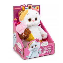 Мягкая игрушка "Ли-Ли с мороженым (мультсериал)" 18см (LKm18-005) в инд. коробке