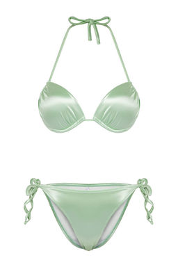 Trendyolmilla Vizon Balconette Dusuk Bel Regular Bikini Tak?m? TBESS25BT00180  фото 13