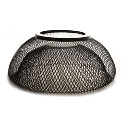 Корзина для фруктов (фруктовница) металлическая Walmer Mesh, 25 см, цвет черный  фото 2