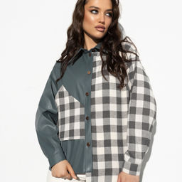 Рубашка Модная импровизация (грэй)