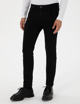Antrasit Slim Fit Jean Pantolon