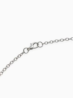 Цена за 2 шт. Кулон на цепочке "Молекула" 02, цвет серебро