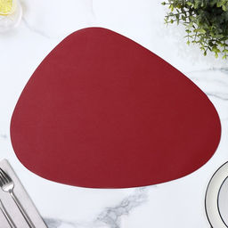 Цена за 12 шт. Салфетка сервировочная на стол Доляна «Тэм», 45×35 см, красная