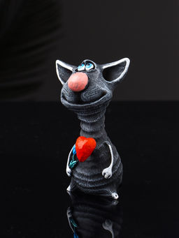 Фигурка полистоун «Кот романтик», 8×5×5 см