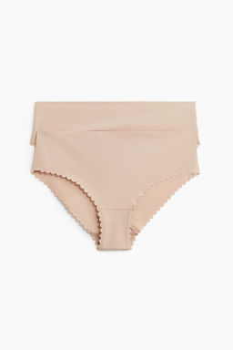 Pack de 2 bragas hipster efecto invisible