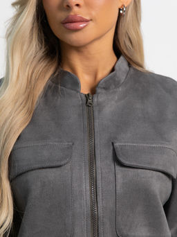 Бомбер Александра (графит) Б15302-2М