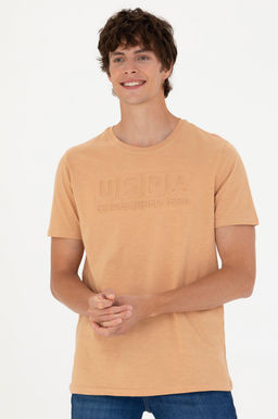Мужская футболка светло-коричневого цвета - U.s. polo assn фото 15