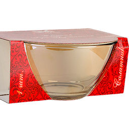 ME1542-1-05 Салатник 13см 500мл Золотистый мёд стекло (х12) - Mayer&boch фото 3