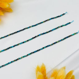 Бусины для украшений из Хризоколлы (110 бусин)