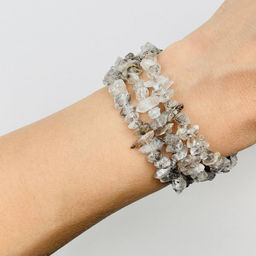 Бусины для украшений из Херкимерского Алмаза 40 см