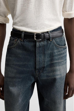 RELAXED STRAIGHT-LEG JEANS - Zara фото 22
