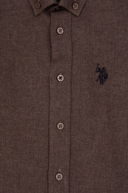 Erkek Гocuk Kahverengi Uzun Kollu Basic GГmlek - U.s. polo assn фото 7