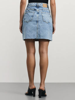 Джинсовая юбка мини / Zarina  фото 5