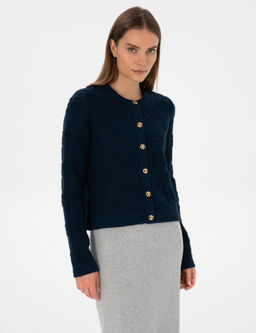 Lacivert Slim Fit Triko H_rka - Pierre cardin фото 3