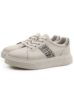03-YC523-2 LT. BEIGE Полуботинки спортивные женские (натуральная кожа)
