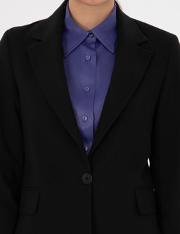 Siyah Slim Fit Ceket
