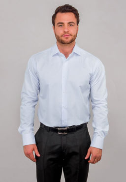 Сорочка мужская длинный рукав GREG 211/199/301/Z  фото 7