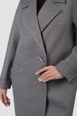 01-11898 Пальто женское демисезонное - El podio фото 5