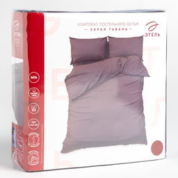 Постельное бельё 1.5-спальное «Этель. Серая гавань», бязь