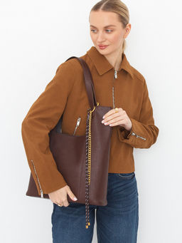 Сумка 6130Q coffee Polina&Eiterou