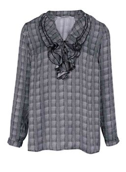 Блузка, черно-белая - Heine фото 2