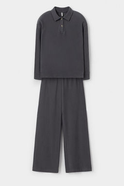 Е 20200/серый пижама жен