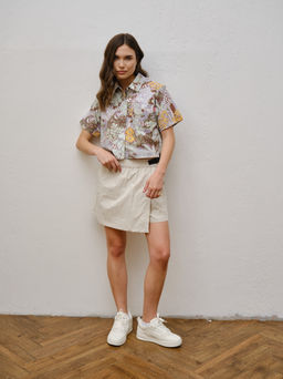 Юбка-шорты Бежевый - Anta фото 2