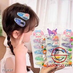 Заколки для волос в стиле аниме 5 шт