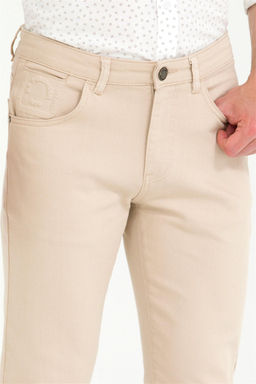 U. S. Polo Assn / Мужские бежевые джинсовые брюки - U.s. polo assn фото 5