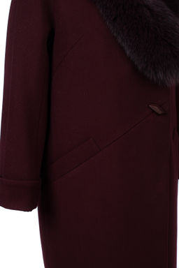 Мех натуральный (песец) Пальто утепленное Термофинн 100 г - El podio фото 11