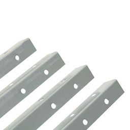 Цена за 2 шт. Набор ножек для грядки, 4 шт., оцинкованные, серый, Greengo