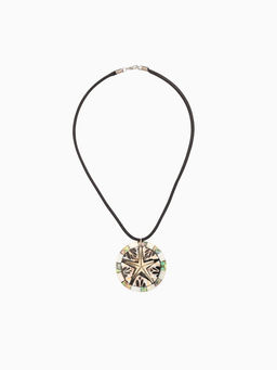 Кулон «Морская звезда», 25 см, ракушка