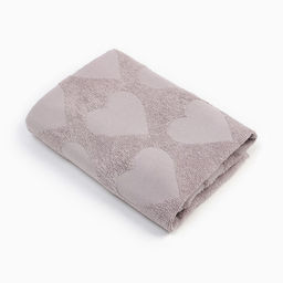 Полотенце махровое Love Life Hearts 30*50 см, светло-розовый, 100% хл, 450 гр/м2 - Lovelife фото 2