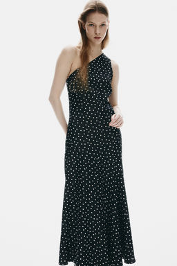 Vestido de sat?n con fular - H&m фото 6