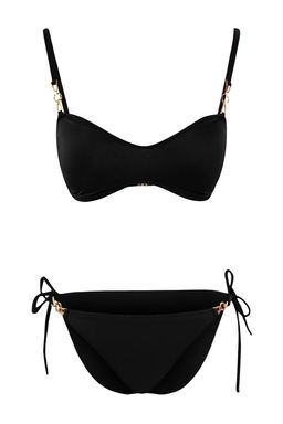 Siyah Bralette Kapl? Aksesuarl? Normal Bel Regular Bikini Tak?m? TBESS26BT00020 - Trendyolmilla фото 5