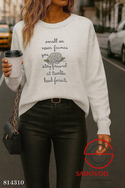 Кофточка женская с надписью - Bruno фото 4