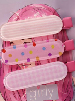 Заколка для волос GIRLY "Pink nude", pink