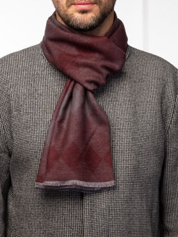 Шарф муж. шелк+виск 30х180 LJG34-593-16