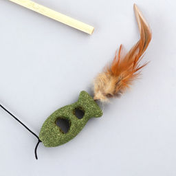 Дразнилка для кошки с кошачьей мятой Рыбка - Пушистое счастье фото 2