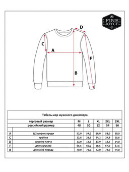 Джемпер мужской с отложным воротником и планкой на пуговицах F221-15-22021 чёрный - Fine joyce фото 9