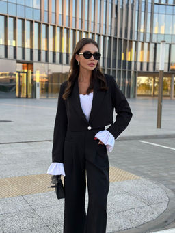 Костюм AURA 9233-164 черный